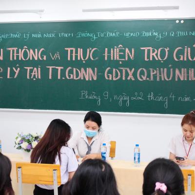 TỔ CHỨC PHIÊN TÒA GIẢ ĐỊNH VỚI CHỦ ĐỀ “NÓI KHÔNG VỚI BẠO LỰC HỌC ĐƯỜNG” VÀ TRỢ GIÚP PHÁP LÝ CƠ SỞ NĂM 2024