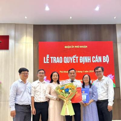 LỄ TRAO QUYẾT ĐỊNH CÁN BỘ